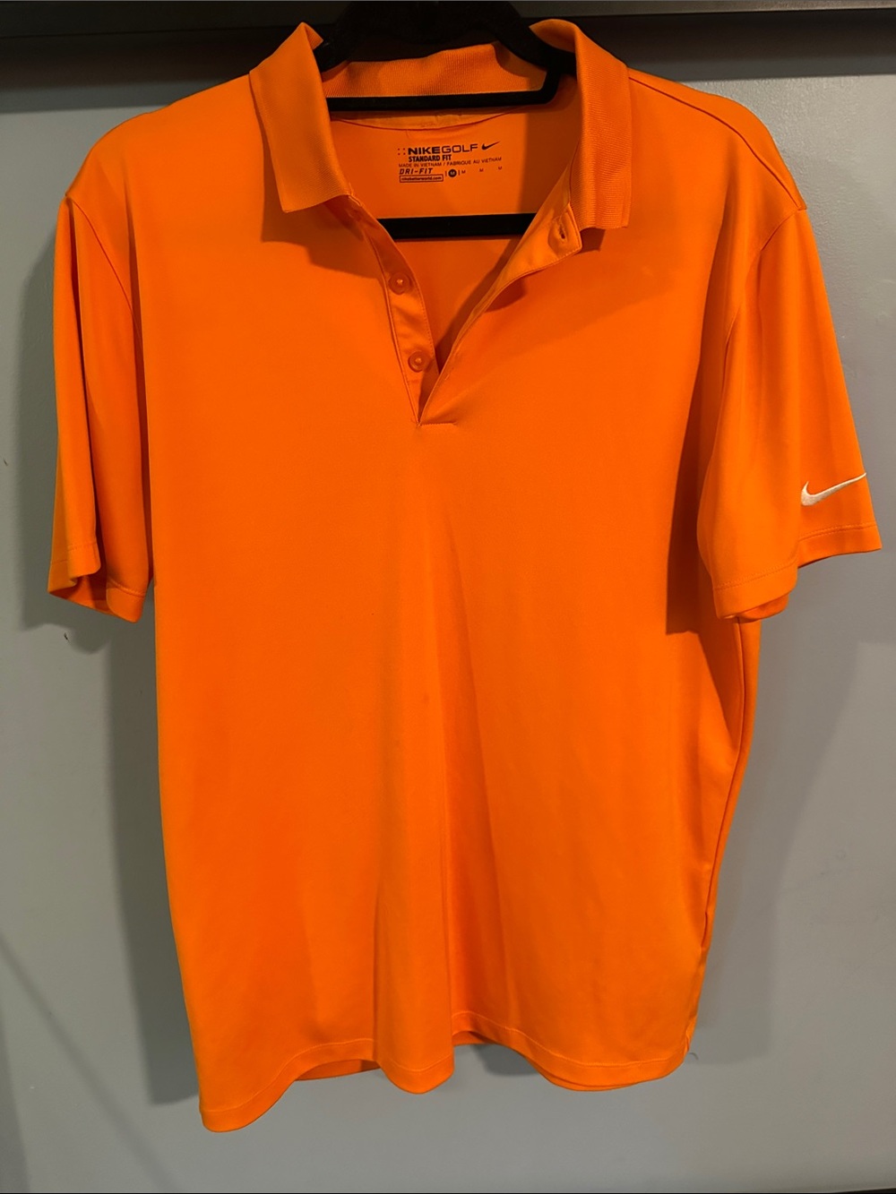 Nike Men's Bright Orange Golf Polo